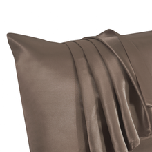 Load image into Gallery viewer, 2 Pack Satin Silk Pillowcase For Hair & Skin Pillow Cases Cover Pair