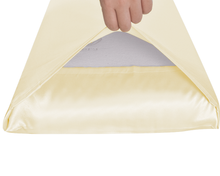 Load image into Gallery viewer, 2 Pack Satin Silk Pillowcase For Hair & Skin Pillow Cases Cover Pair