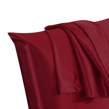 Load image into Gallery viewer, 2 Pack Satin Silk Pillowcase For Hair & Skin Pillow Cases Cover Pair