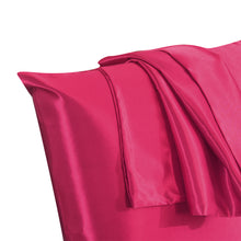 Load image into Gallery viewer, 2 Pack Satin Silk Pillowcase For Hair & Skin Pillow Cases Cover Pair