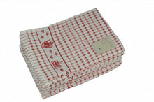 Load image into Gallery viewer, PACK OF 3 LUXURY LARGE 100% COTTON TERRY TOWEL CHECK JACQUARD TEA TOWEL TEA TIME