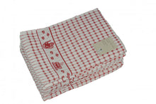 Load image into Gallery viewer, PACK OF 3 LUXURY LARGE 100% COTTON TERRY TOWEL CHECK JACQUARD TEA TOWEL TEA TIME