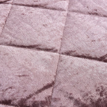 Load image into Gallery viewer, 5 Pieces Luxury Crushed velvet Bedspread Quilted Comforter Bedding Set & Cushion