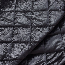 Load image into Gallery viewer, 5 Pieces Luxury Crushed velvet Bedspread Quilted Comforter Bedding Set & Cushion