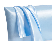 Load image into Gallery viewer, 2 Pack Satin Silk Pillowcase For Hair & Skin Pillow Cases Cover Pair