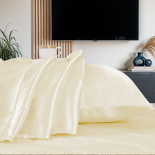 Load image into Gallery viewer, 2 Pack Satin Silk Pillowcase For Hair & Skin Pillow Cases Cover Pair