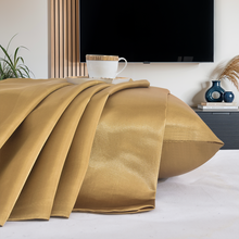 Load image into Gallery viewer, 2 Pack Satin Silk Pillowcase For Hair & Skin Pillow Cases Cover Pair