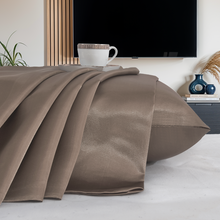 Load image into Gallery viewer, 2 Pack Satin Silk Pillowcase For Hair & Skin Pillow Cases Cover Pair