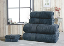 Load image into Gallery viewer, Luxury 6 Pieces Towel Sets 500 GSM Clearance Price Bath Towel Hand Towel Face Towels