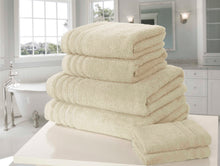 Load image into Gallery viewer, Luxury 6 Pieces Towel Sets 500 GSM Clearance Price Bath Towel Hand Towel Face Towels
