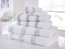 Load image into Gallery viewer, Luxury 6 Pieces Towel Sets 500 GSM Clearance Price Bath Towel Hand Towel Face Towels