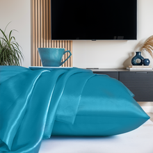 Load image into Gallery viewer, 2 Pack Satin Silk Pillowcase For Hair & Skin Pillow Cases Cover Pair