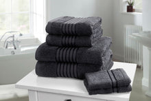 Load image into Gallery viewer, Luxury 6 Pieces Towel Sets 500 GSM Clearance Price Bath Towel Hand Towel Face Towels