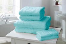 Load image into Gallery viewer, Luxury 6 Pieces Towel Sets 500 GSM Clearance Price Bath Towel Hand Towel Face Towels