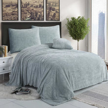Load image into Gallery viewer, Teddy Bear Fleece Duvet Cover Quilt Soft Cosy Bedding Set & Pillowcases All size
