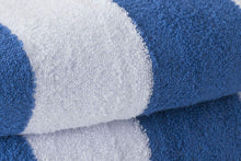 Load image into Gallery viewer, Luxury Soft Beach Towel Pool Towel 100% Cotton Velour Striped Chlorine Resistant