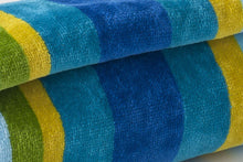 Load image into Gallery viewer, Luxury Soft Beach Towel Pool Towel 100% Cotton Velour Striped Chlorine Resistant