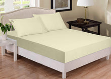 Load image into Gallery viewer, Extra Deep 30cm JERSEY Cotton Fitted Sheet Bed Single Double King Super King Size