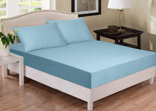 Load image into Gallery viewer, Extra Deep 30cm JERSEY Cotton Fitted Sheet Bed Single Double King Super King Size