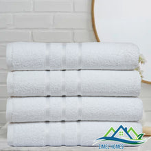 Load image into Gallery viewer, 4Pcs Luxury Large Bath Sheets 100% Cotton Bathroom Shower Towel Sheet Pack Of 4