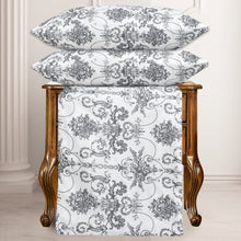 Load image into Gallery viewer, Duvet Cover with Fitted Sheet &amp; Pillow Cases Quilt Cover Bedding Set 3 Colours