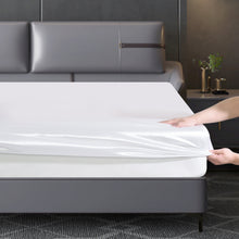 Load image into Gallery viewer, Luxury 10 Piece Satin Bedding Set – Complete Duvet Cover Set with Fitted Sheet, Pillowcases &amp; Accessories – Available in 4 Sizes