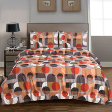 Load image into Gallery viewer, Duvet Cover with Fitted Sheet &amp; Pillow Cases Quilt Cover Bedding Set 8 Designs
