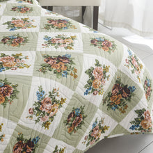 Load image into Gallery viewer, 3 Piece Luxury Quilted Bedspread &amp; Pillow Shams Set | Double King Throw Comforter Design 134