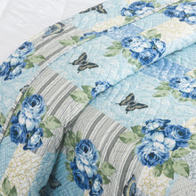 Load image into Gallery viewer, 3 Piece Luxury Quilted Bedspread &amp; Pillow Shams Set | Double King Throw Comforter Design 133