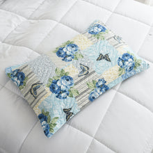 Load image into Gallery viewer, 3 Piece Luxury Quilted Bedspread &amp; Pillow Shams Set | Double King Throw Comforter Design 133