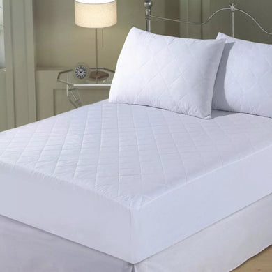 EXTRA DEEP QUILTED WATERPROOF MICROFIBER MATTRESS PROTECTOR FITTED BED COVER