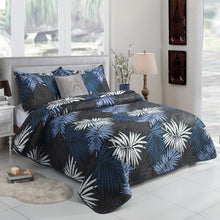 Load image into Gallery viewer, 3 Piece Luxury Quilted Bedspread &amp; Pillowshams Set | Double King Throw Comforter