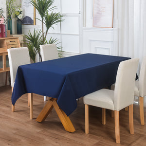 Extra Large Rectangular Fabric Tablecloth 150x300cm and 140x200cm 4 Colours