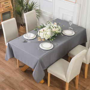Extra Large Rectangular Fabric Tablecloth 150x300cm and 140x200cm 4 Colours