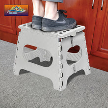 Load image into Gallery viewer, Folding Step Stool Plastic Heavy Duty Multi Purpose Easy Foldable Home Kitchen