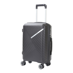 Hard Shell Lightweight ABS Suitcase 4 Spin Wheel Set of 3 Travel Luggage Trolley