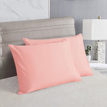 Load image into Gallery viewer, 200 Thread Count 100% Fine Cotton Pillow Cases, House Wife Pair Of Pillow Cases