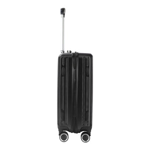 Hard Shell Lightweight ABS Suitcase 4 Spin Wheel Set of 3 Travel Luggage Trolley