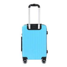 Load image into Gallery viewer, Hard Shell Lightweight ABS Suitcase 4 Spin Wheel Set of 3 Travel Luggage Trolley