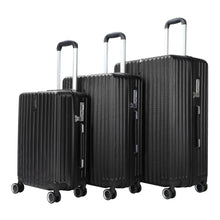 Load image into Gallery viewer, Hard Shell Lightweight ABS Suitcase 4 Spin Wheel Set of 3 Travel Luggage Trolley