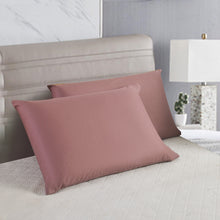 Load image into Gallery viewer, 200 Thread Count 100% Fine Cotton Pillow Cases, House Wife Pair Of Pillow Cases