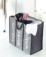 Load image into Gallery viewer, LAUNDRY BAG BIN POP UP MESH WASHING FOLDABLE LAUNDRY BASKET BAG HAMPER STORAGE