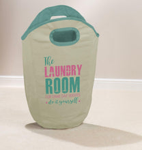 Load image into Gallery viewer, LAUNDRY BAG BIN POP UP MESH WASHING FOLDABLE LAUNDRY BASKET BAG HAMPER STORAGE