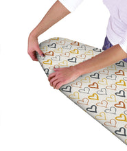 Load image into Gallery viewer, Modern Easy Fit Elasticated Ironing Board Cover Double Layer Backing Washable