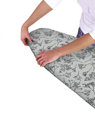 Load image into Gallery viewer, Modern Easy Fit Elasticated Ironing Board Cover Double Layer Backing Washable