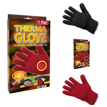 Load image into Gallery viewer, Heat Resistant Glove Mitt Resistant Oven BBQ Burn Surface Hot Pot Handler Gloves