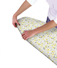 Load image into Gallery viewer, Modern Easy Fit Elasticated Ironing Board Cover Double Layer Backing Washable