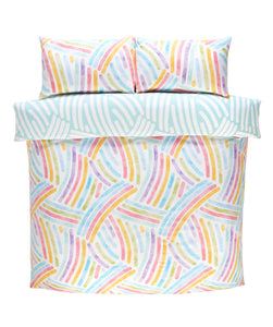Art Microfiber Duvet Cover Bedding Set and Pillowcase Single Double King Quilt Cover