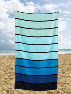 Jumbo Beach Towel Pool Towel 85 x 160 cm Chlorine Resistant