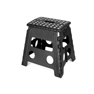 Folding Step Stool Plastic Heavy Duty Multi Purpose Easy Foldable Home Kitchen